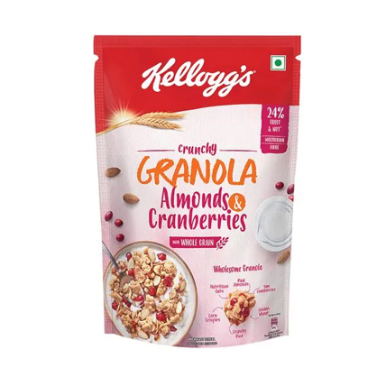 Kelloggs Granola Crunchy Almonds And Cranberries	